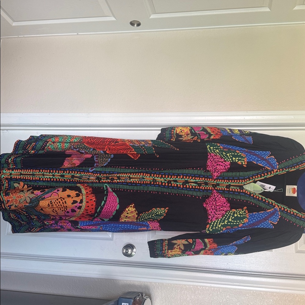 FARM Rio Multicolor Embroidered Dress - Picture 2 of 10